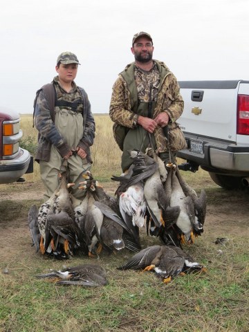 Goose Hunting in Texas